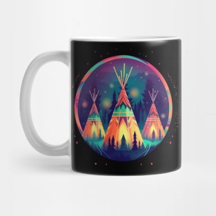 Three Teepees Mug